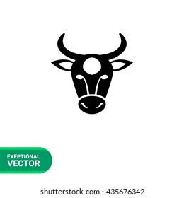 Bull head icon