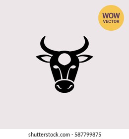 Bull head icon