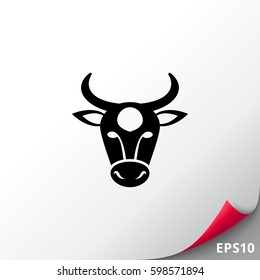 Bull head icon