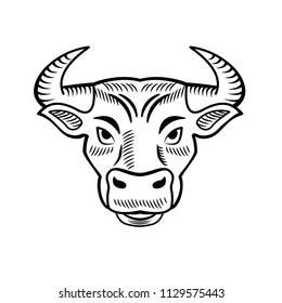 Drawing Sketch Style Illustration Cashmere Goat Stock Vector (Royalty ...
