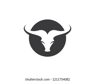 Bull head logo