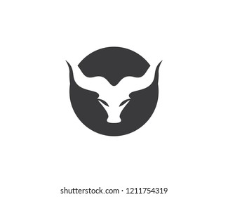 Bull head logo