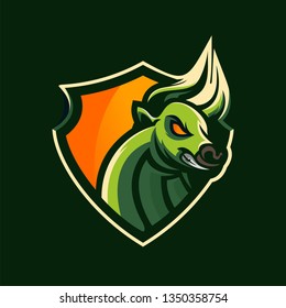 bull Head logo