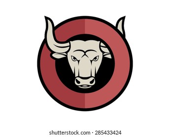 Bull head logo