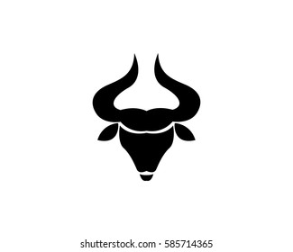 Bull head logo