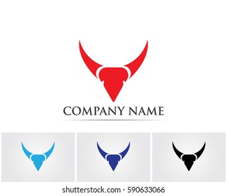 Bull head logo