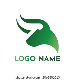 BULL HEAD LOGO WITH GREEN GRADING COLOR