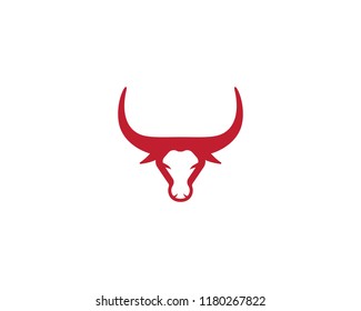 Bull head logo icon
