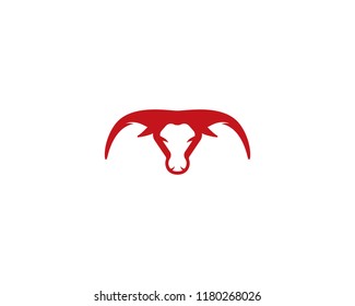 Bull head logo icon