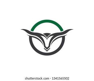 Bull head logo icon