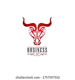 Bull head ornament style vector
for commercial use