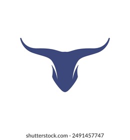 Bull head Red Bull Taurus logo template