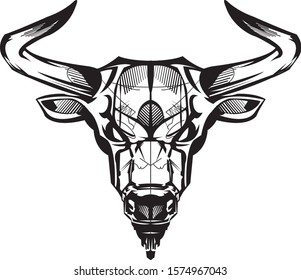 Bull head for tattoo shirts logo poster and other great ideas 