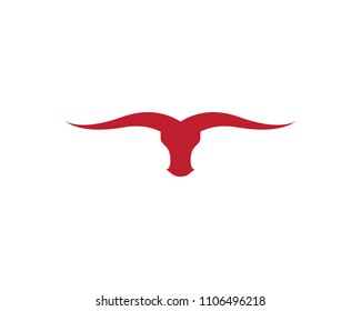Bull head vector icon