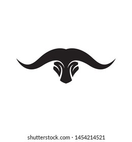Bull head vector icon illustration