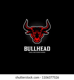 Bull Head Vector Logo