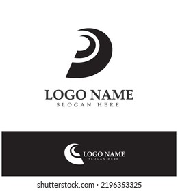 Bull herad horn logo and symbol template icons 