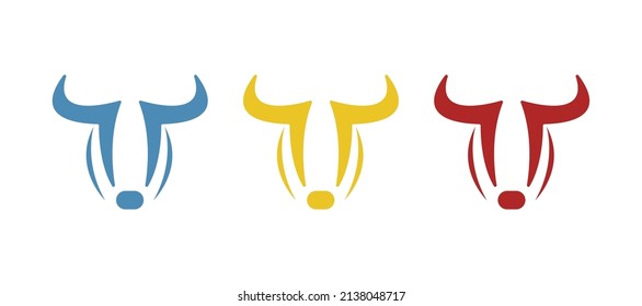 bull horn icon on a white background, vector illustration