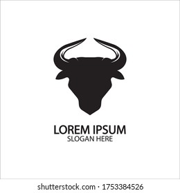 Bull horn logo and symbol template icons app