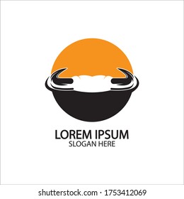 Bull horn logo and symbol template icons app