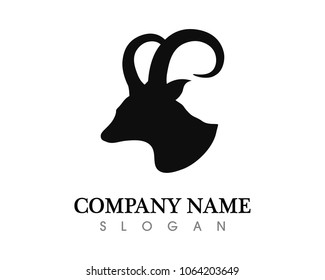 Bull horn logo and symbols template icons app
