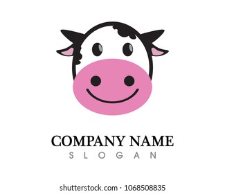 Bull horn logo and symbols template icons app
