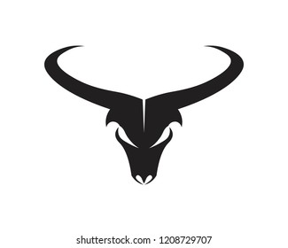 Set Bull Icons Stock Vector (Royalty Free) 1203506245