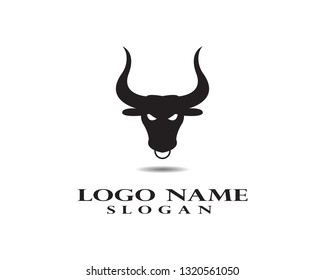 Bull horn logo and symbols template icons app