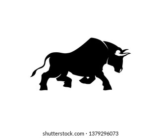 Bull horn logo and symbols template icons app