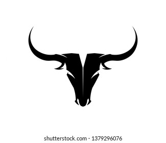 Bull horn logo and symbols template icons app
