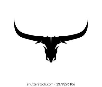 Bull horn logo and symbols template icons app
