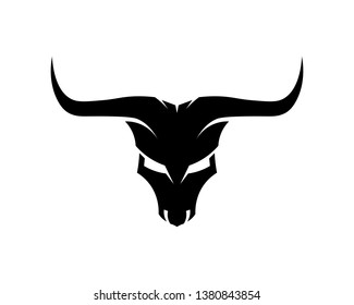 Bull Horn Logo Symbols Template Icons Stock Vector (Royalty Free ...