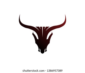 Antelope Logo Icon Design Vector Illustration Stock Vector (Royalty ...