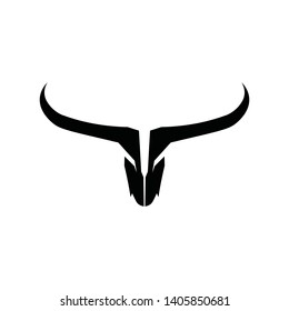 Bull horn logo and symbols template icons app
