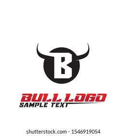 Bull horn logo and symbols template icons app