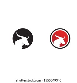 Bull horn logo and symbols template icons app