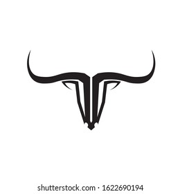 Bull horn logo and symbols template icons app