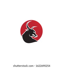 Bull horn logo and symbols template icons app