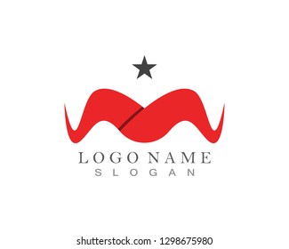 bull horn logo template vector