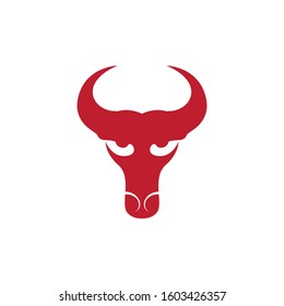 BULL Horn Logo Template vector icon illustration design
