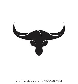 BULL Horn Logo Template vector icon illustration design