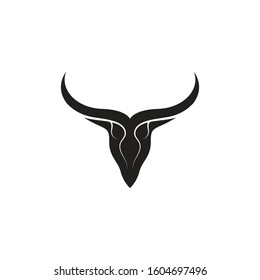 Bull Horn Logo Symbols Template Icons Stock Vector (Royalty Free ...