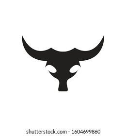 BULL Horn Logo Template vector icon illustration design