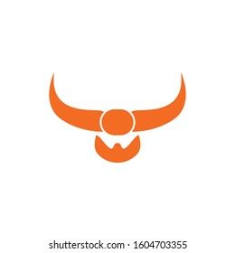 BULL Horn Logo Template vector icon illustration design