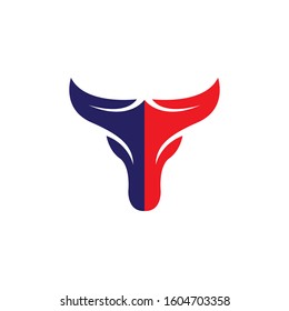 BULL Horn Logo Template vector icon illustration design