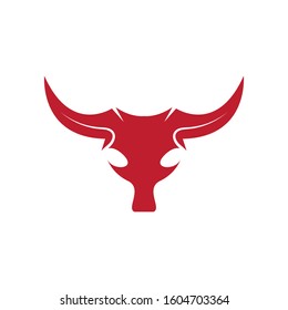 BULL Horn Logo Template vector icon illustration design