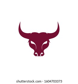 BULL Horn Logo Template vector icon illustration design