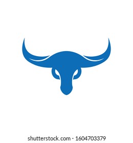 BULL Horn Logo Template vector icon illustration design