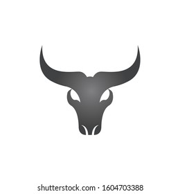 BULL Horn Logo Template vector icon illustration design