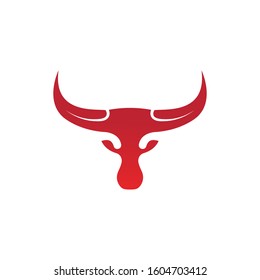 BULL Horn Logo Template vector icon illustration design